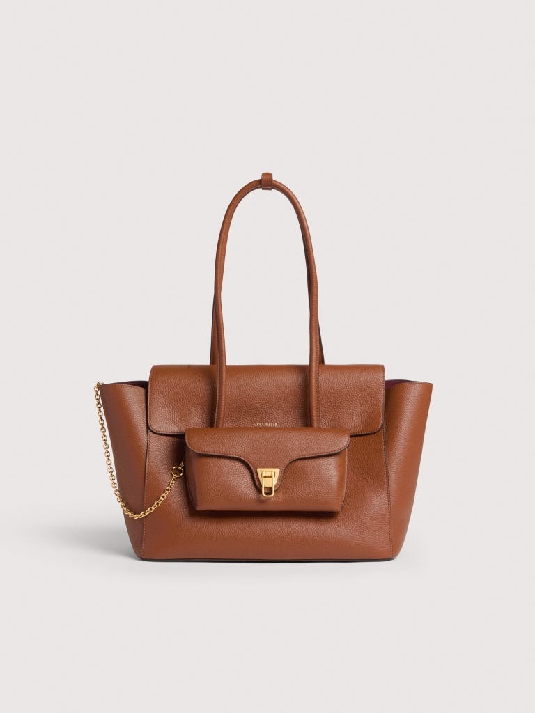 Coccinelle Double Beat Large - Cognac