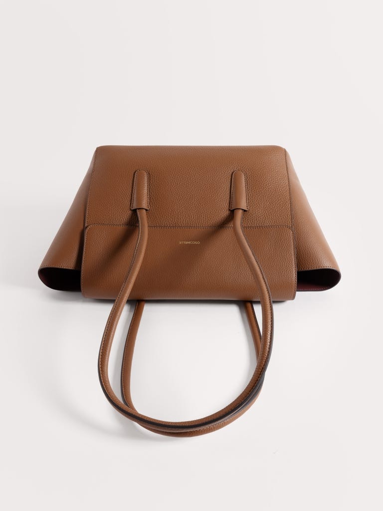 Coccinelle Double Beat Large - Cognac