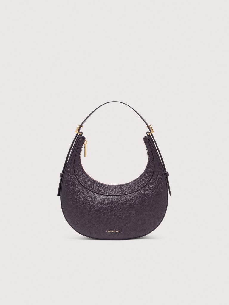 Coccinelle Whisper Mini - Prune
