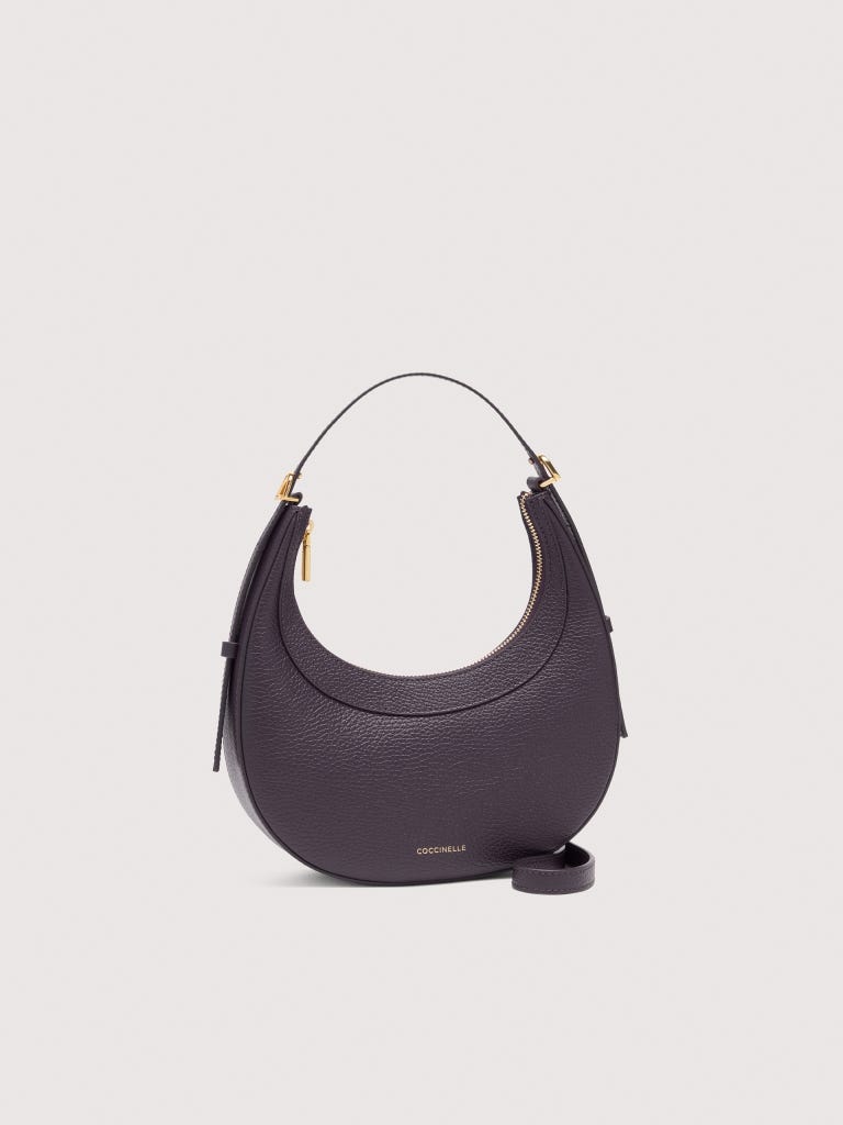 Coccinelle Whisper Mini - Prune