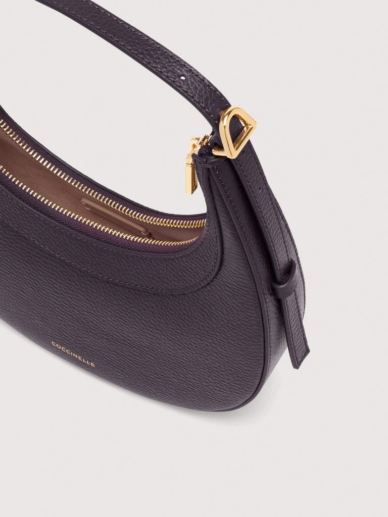 Coccinelle Whisper Mini - Prune