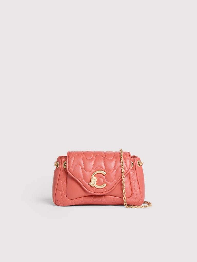 Coccinelle C-me Small - Pink Clay