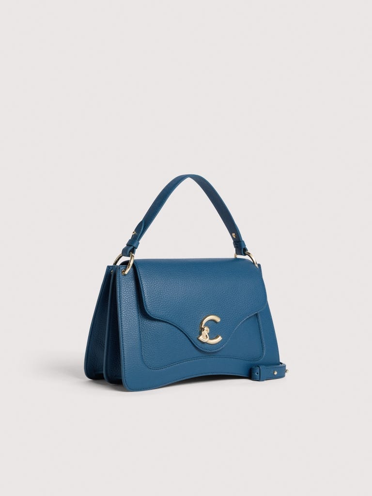 Coccinelle C-me Medium - Deep Blue