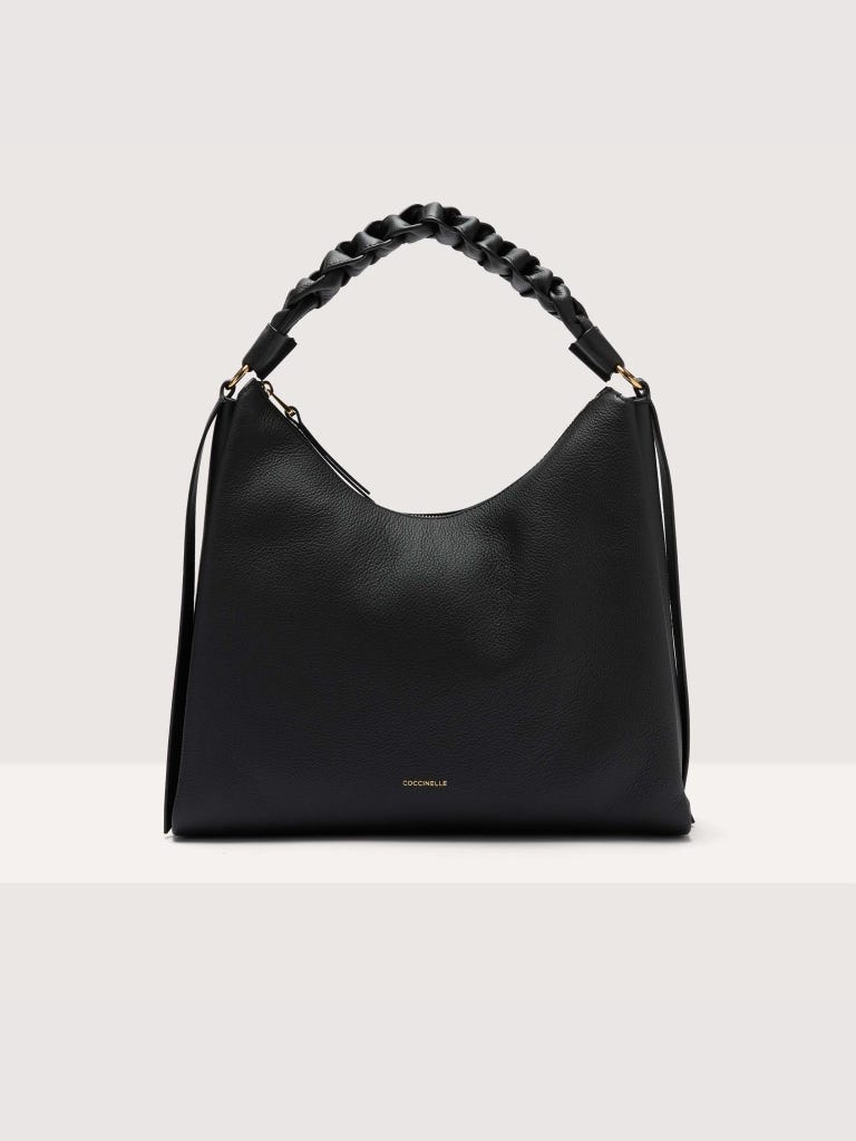 Coccinelle Boheme Medium - Noir / Cuir