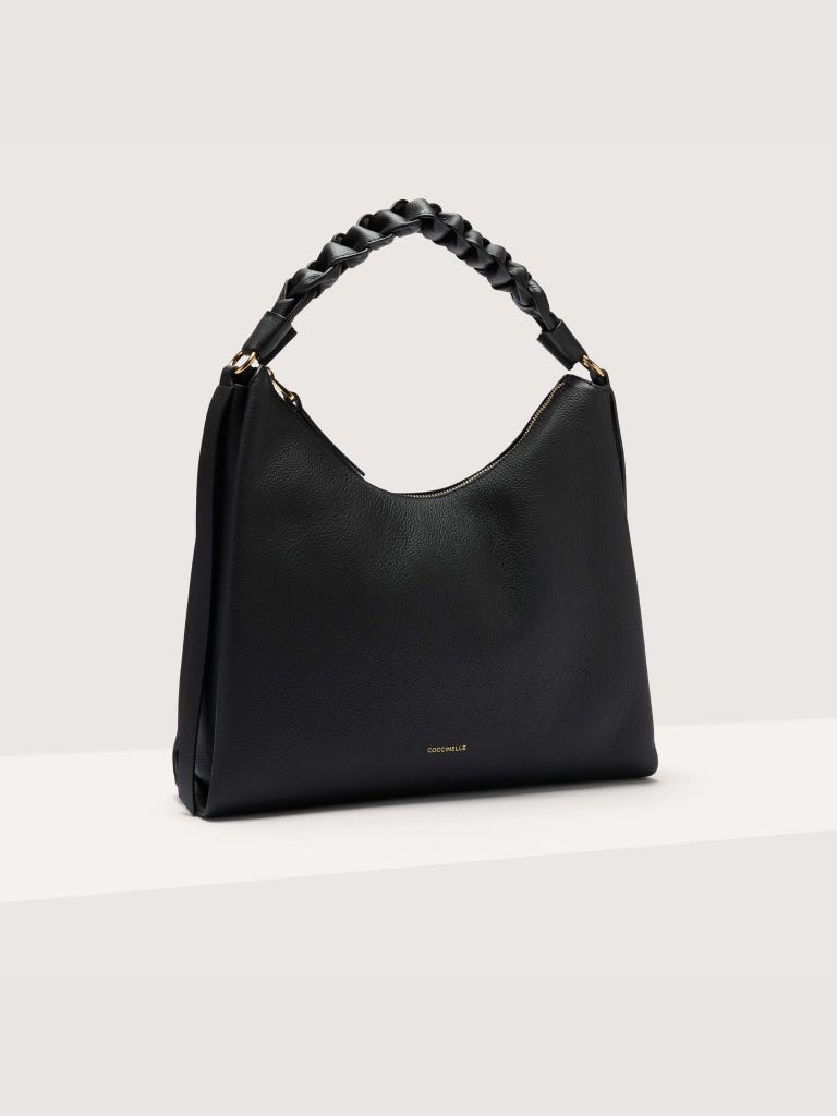 Coccinelle Boheme Medium - Noir / Cuir