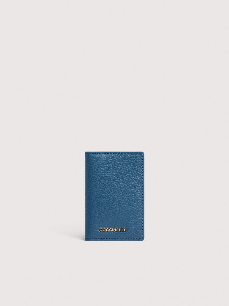 Coccinelle Metallic Small - Deep Blue