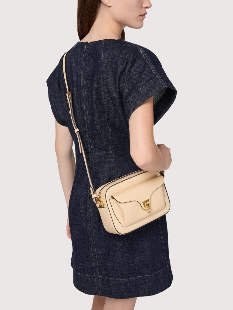 Coccinelle Beat Small - Warm Taupe