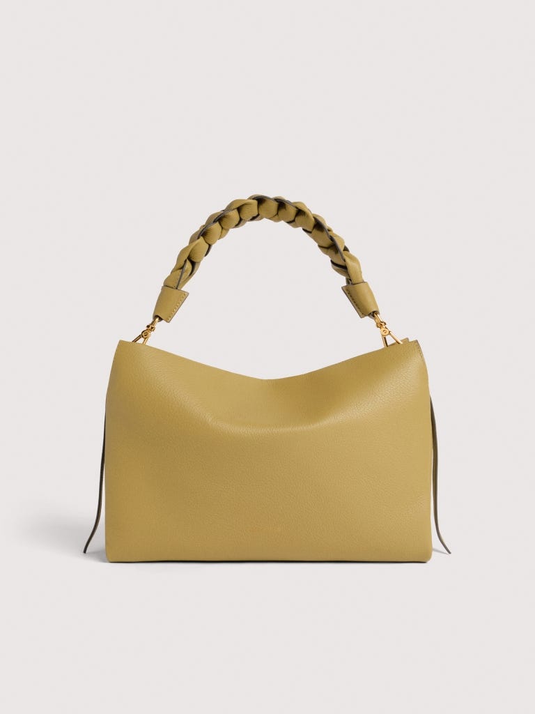 Coccinelle Boheme Medium - Seagrass / Sandshell