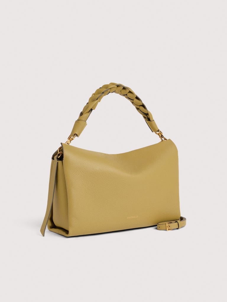 Coccinelle Boheme Medium - Seagrass / Sandshell