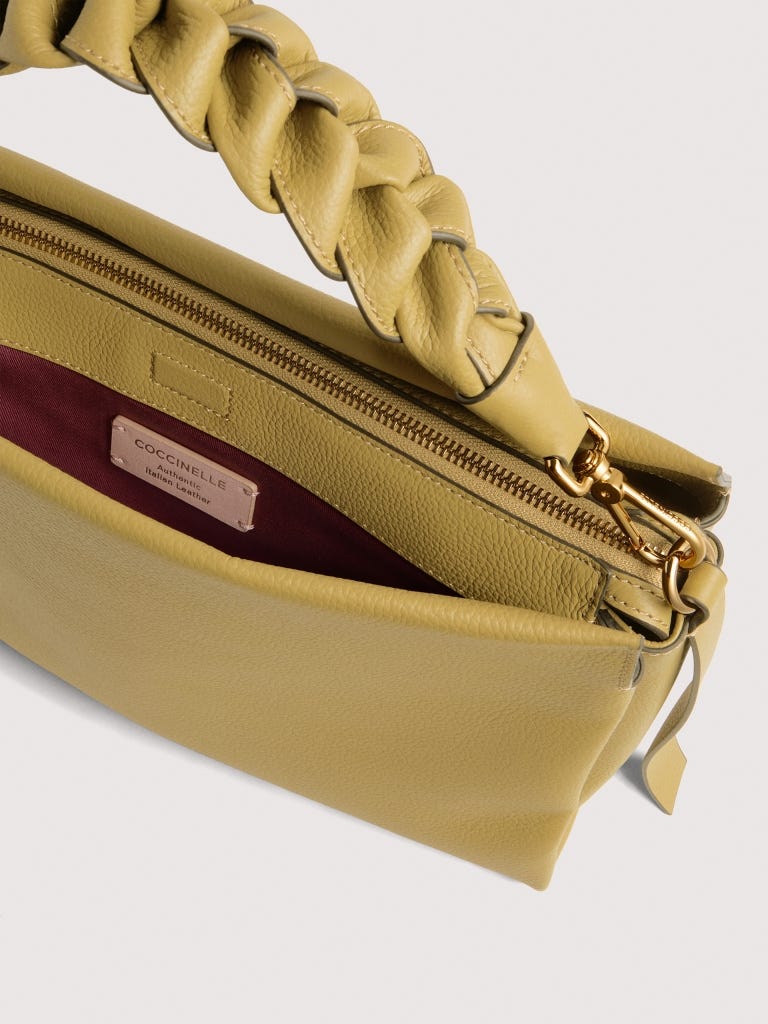 Coccinelle Boheme Medium - Seagrass / Sandshell