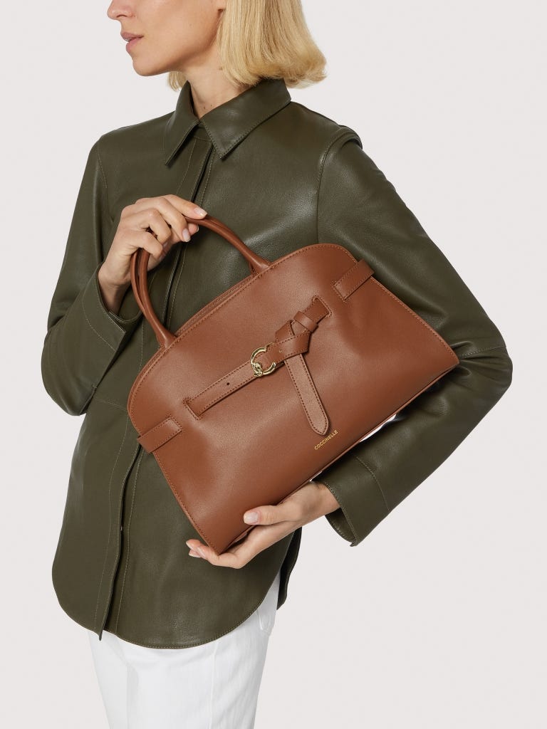 Coccinelle Sabine Medium - Cognac