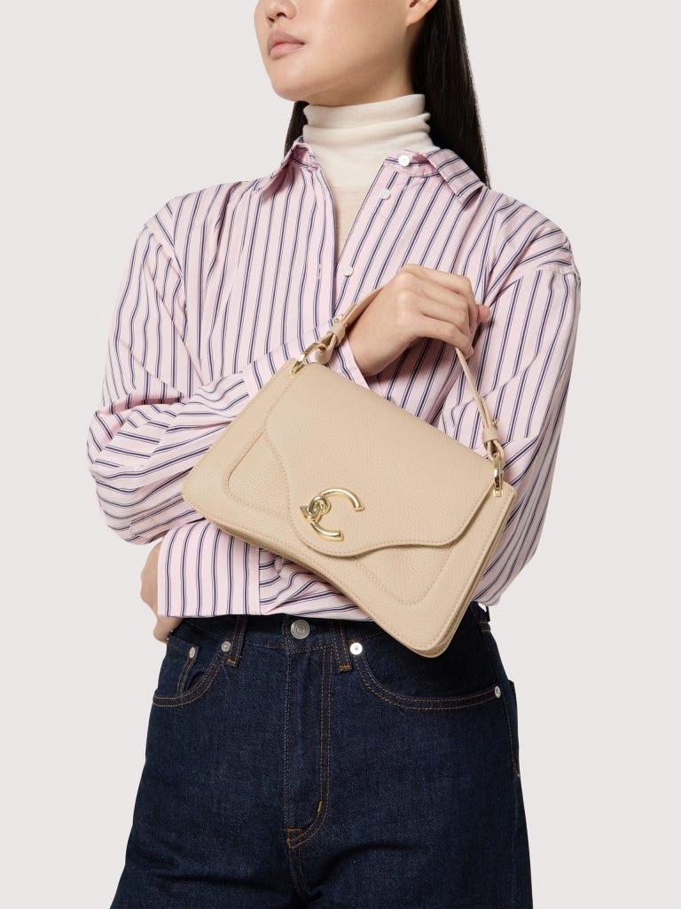 Coccinelle C-me Small - Sandshell