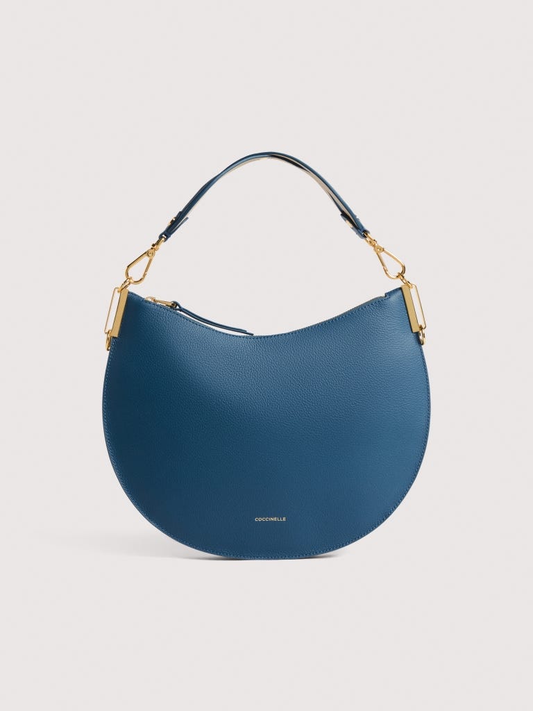 Coccinelle Sunup Medium - Deep Blue / Sandshell