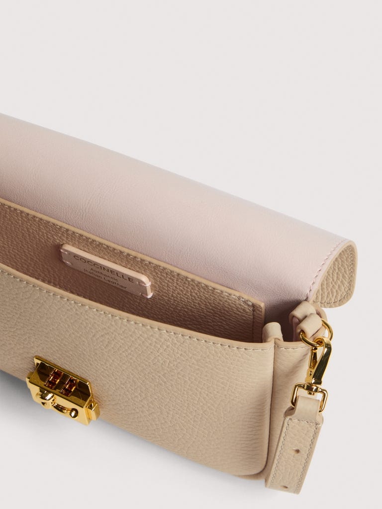 Coccinelle C-me Lock Mini - Sandshell