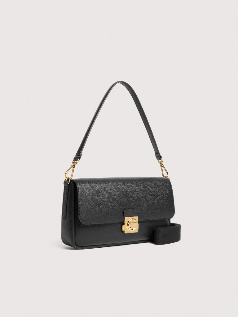 Coccinelle C-me Lock Large - Noir