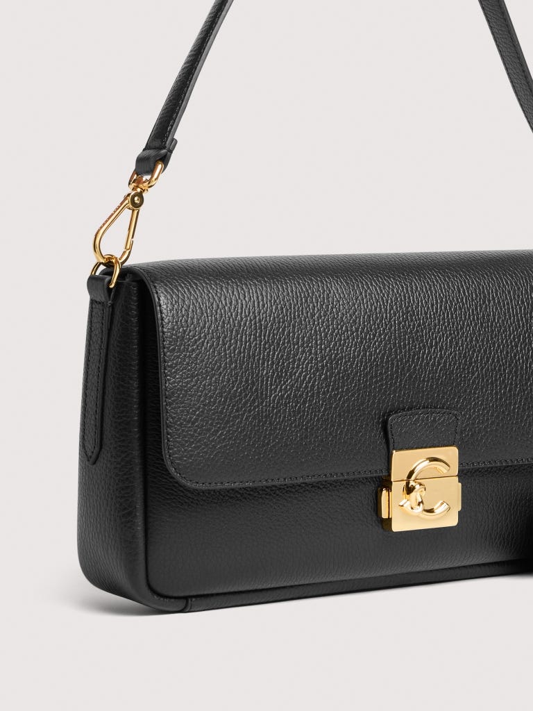 Coccinelle C-me Lock Large - Noir