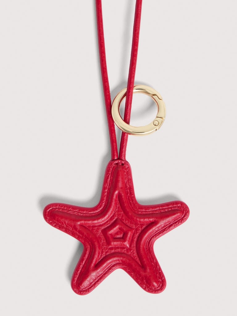 Coccinelle Shell Padded - Scarlet