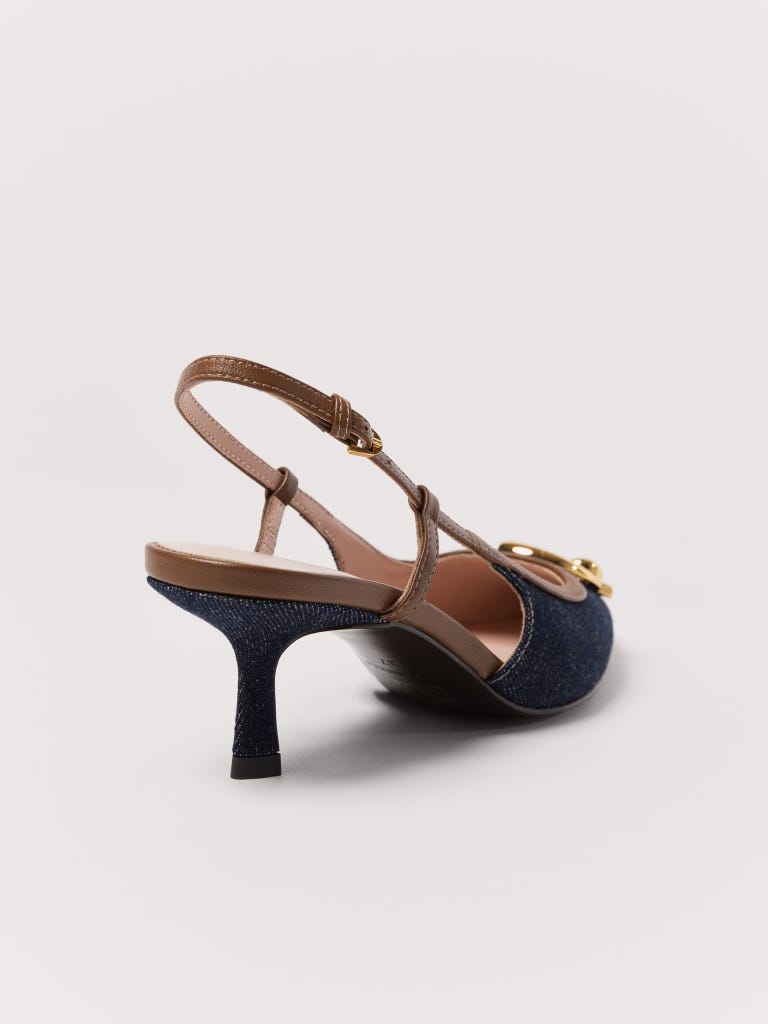 Coccinelle C-me - Blue Denim / Cognac