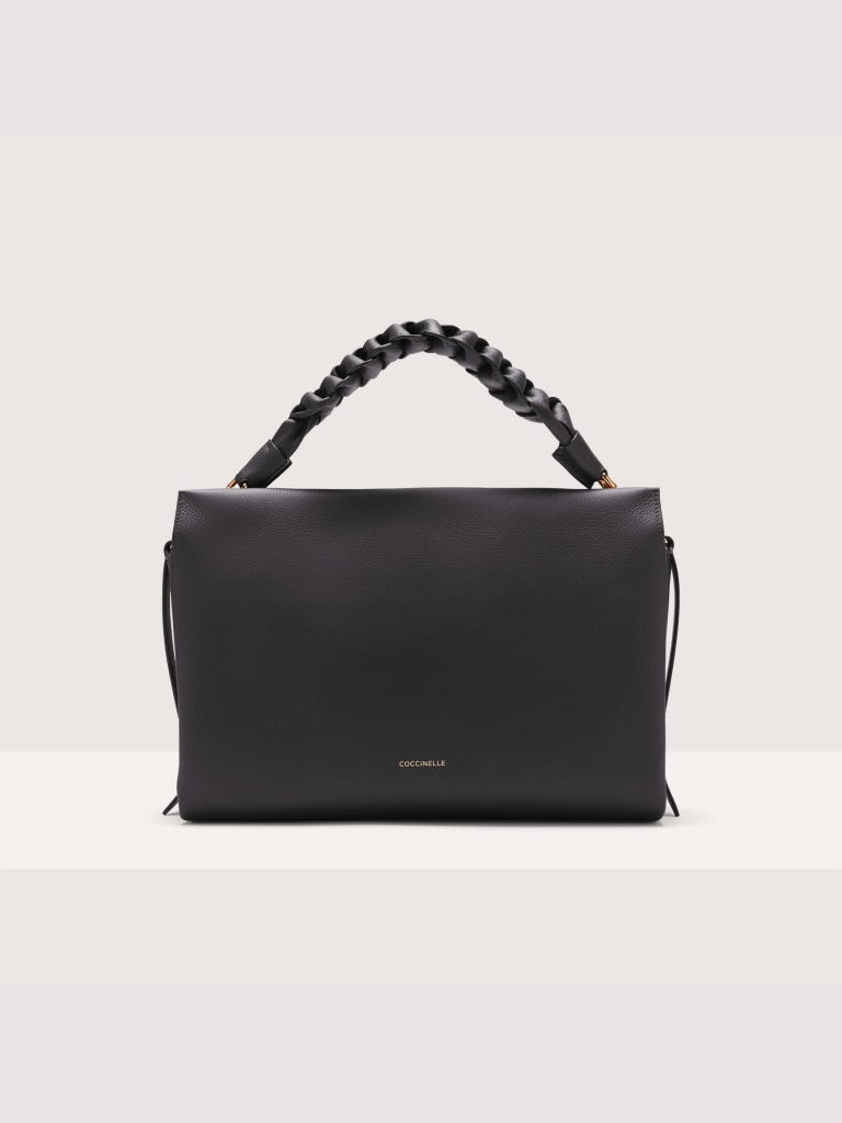 Coccinelle Boheme Medium - Noir / Cuir