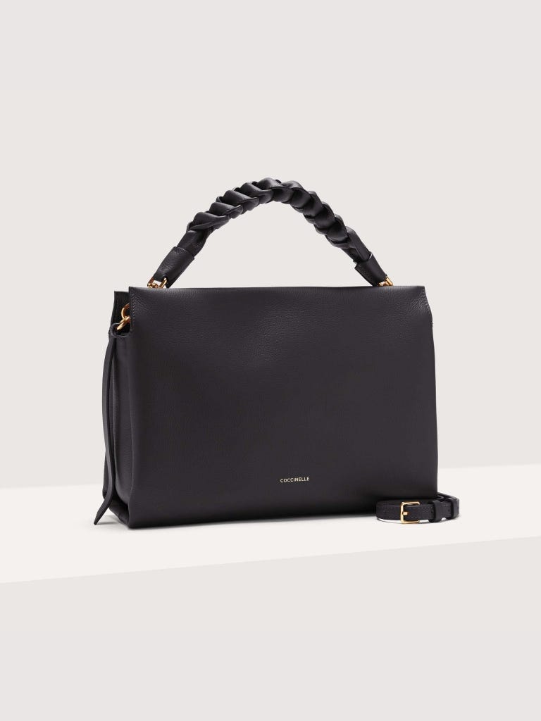 Coccinelle Boheme Medium - Noir / Cuir