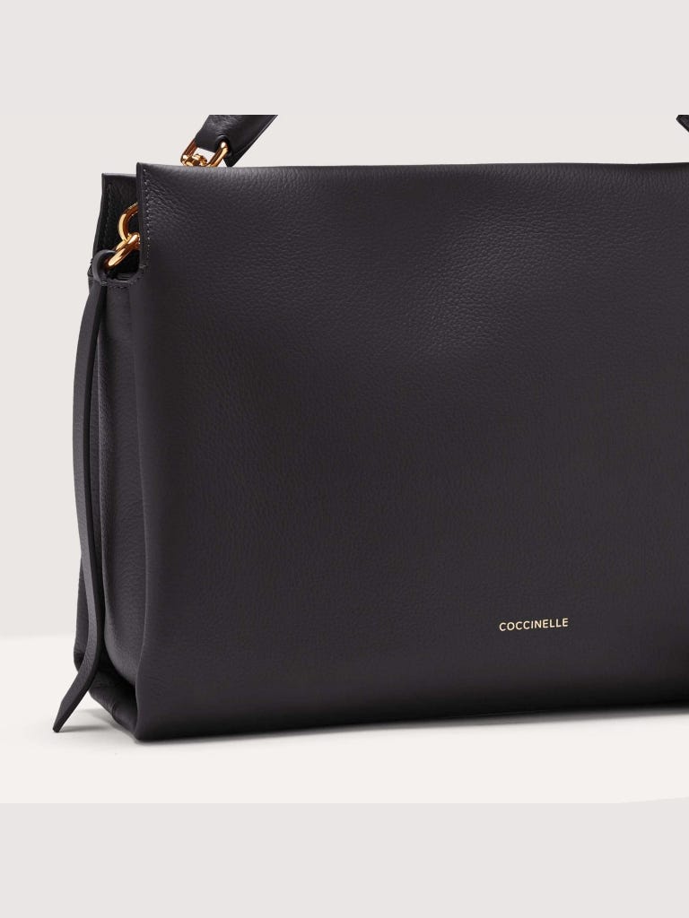 Coccinelle Boheme Medium - Noir / Cuir