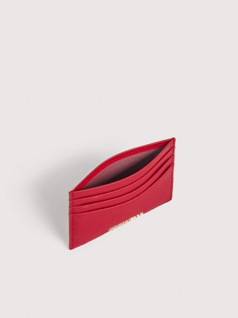 Coccinelle Metallic Small - Scarlet