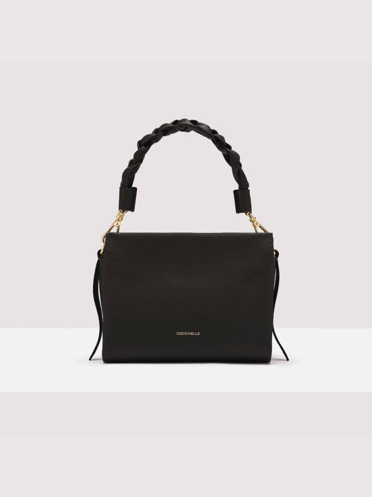 Coccinelle Boheme Small - Noir / Cuir