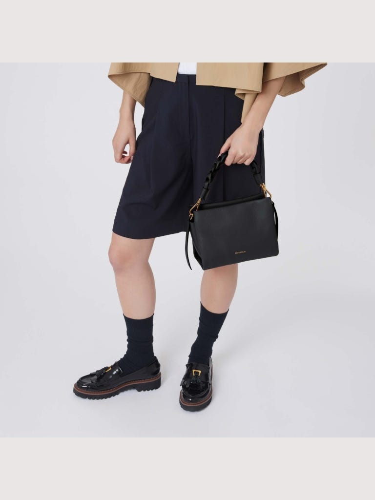 Coccinelle Boheme Small - Noir / Cuir