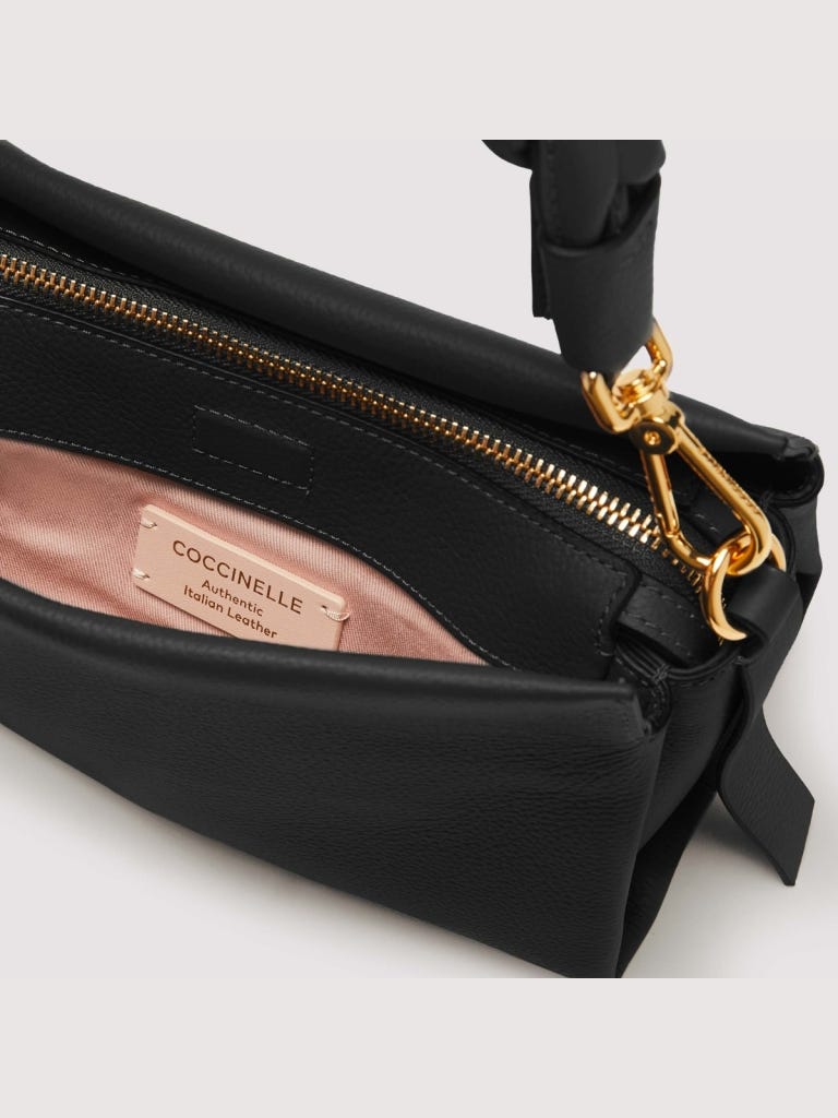 Coccinelle Boheme Small - Noir / Cuir