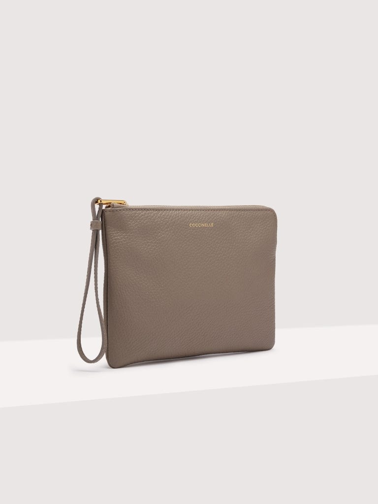 Coccinelle Alias Medium - Warm Taupe