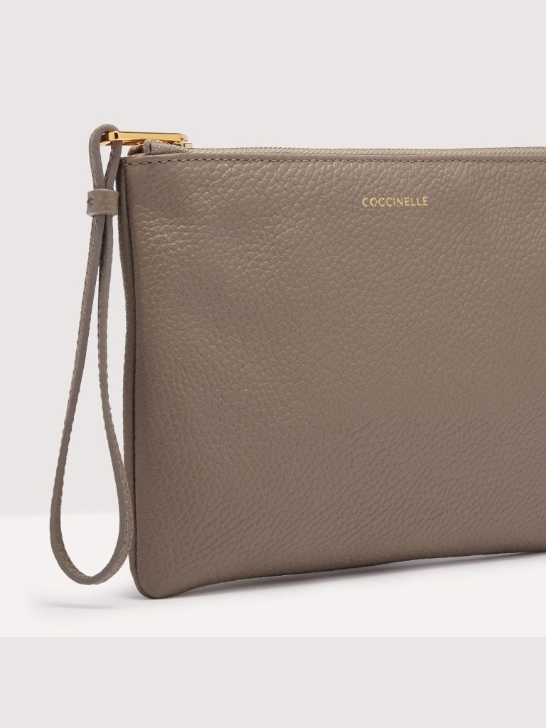 Coccinelle Alias Medium - Warm Taupe