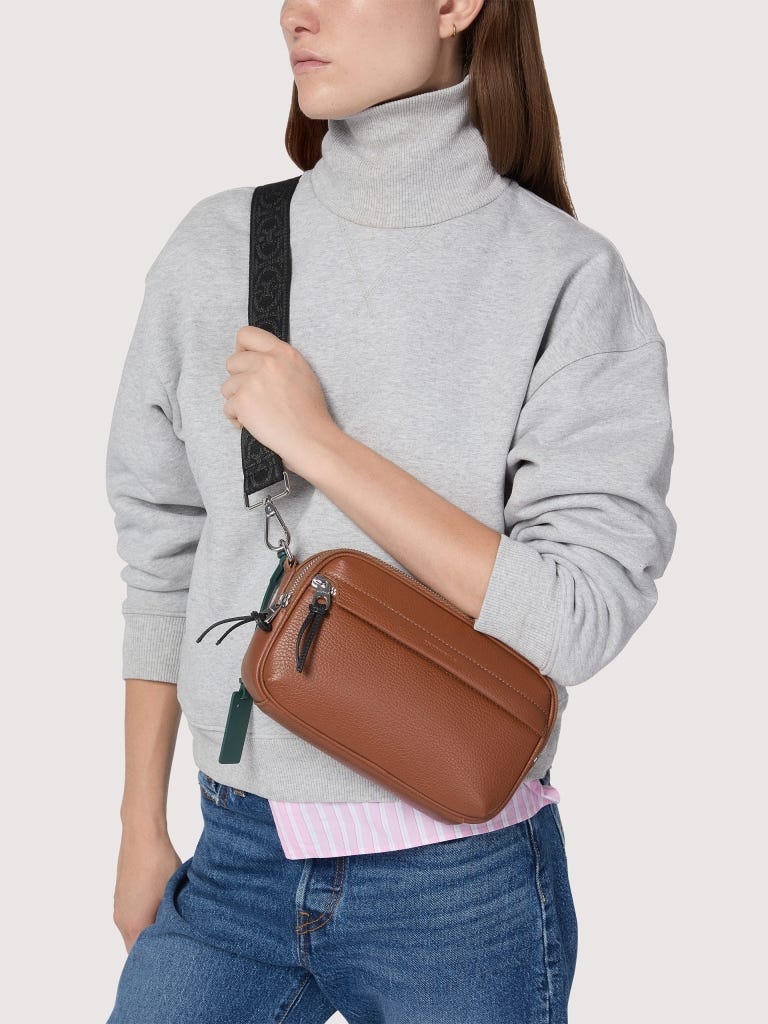 Coccinelle Smart To Go Medium - Cognac