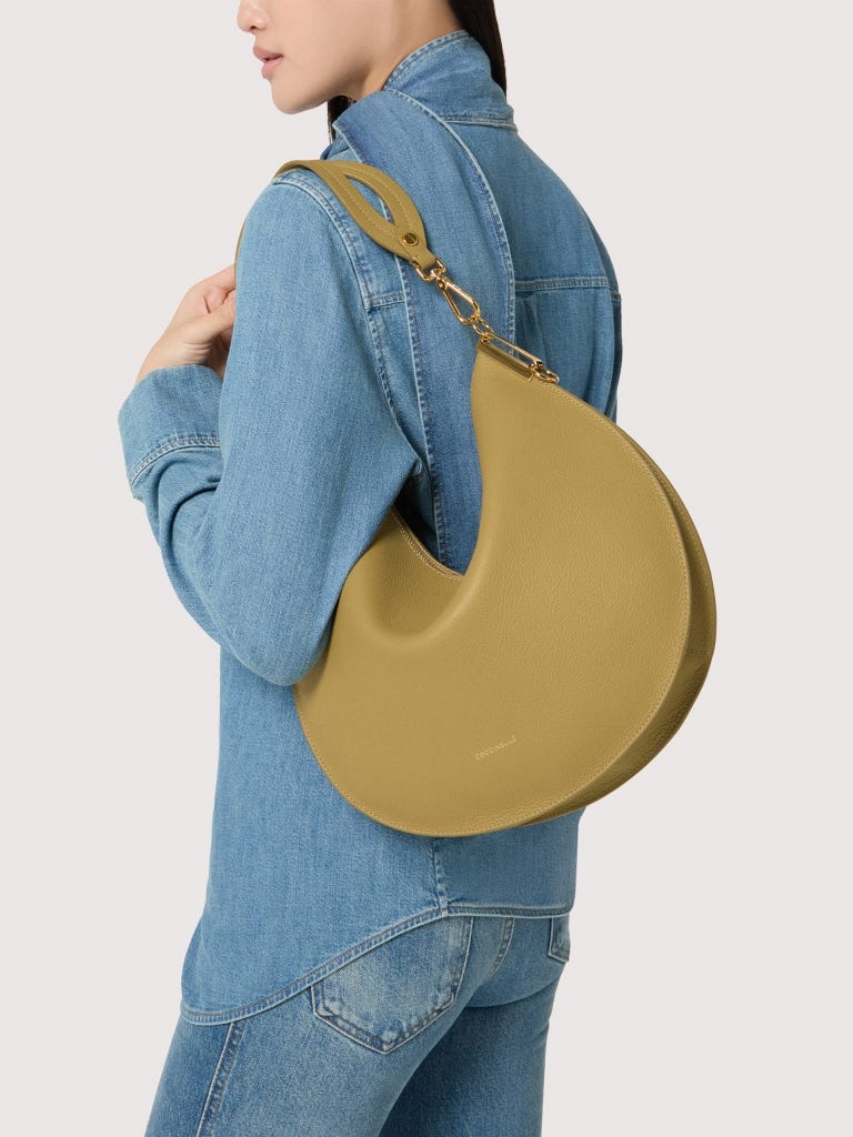 Coccinelle Sunup Large - Seagrass / Sandshell