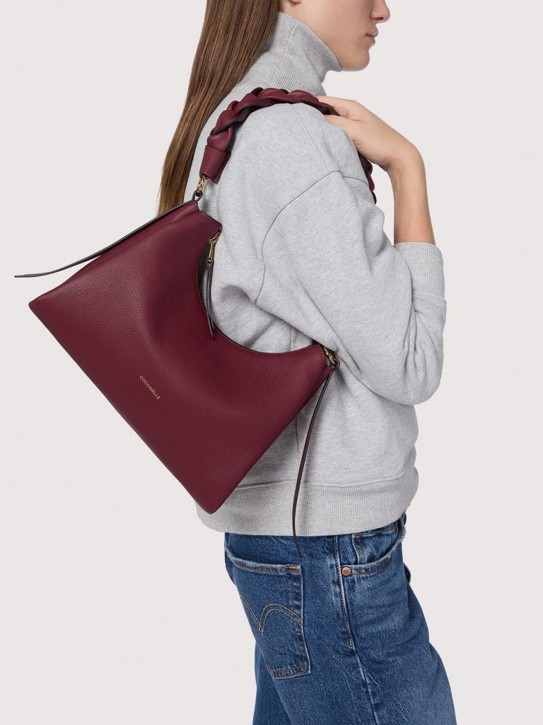 Coccinelle Boheme Small - Ribes / Prune