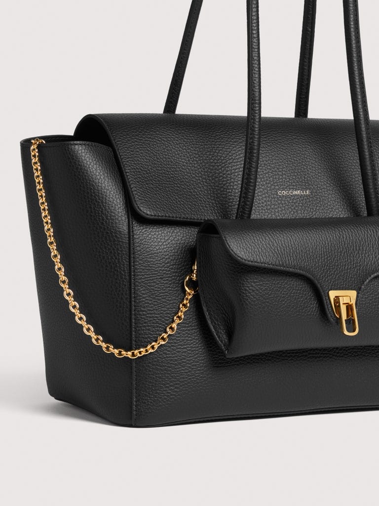 Coccinelle Double Beat Large - Noir