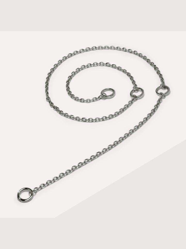 Coccinelle Modular Chain - Shiny Nickel