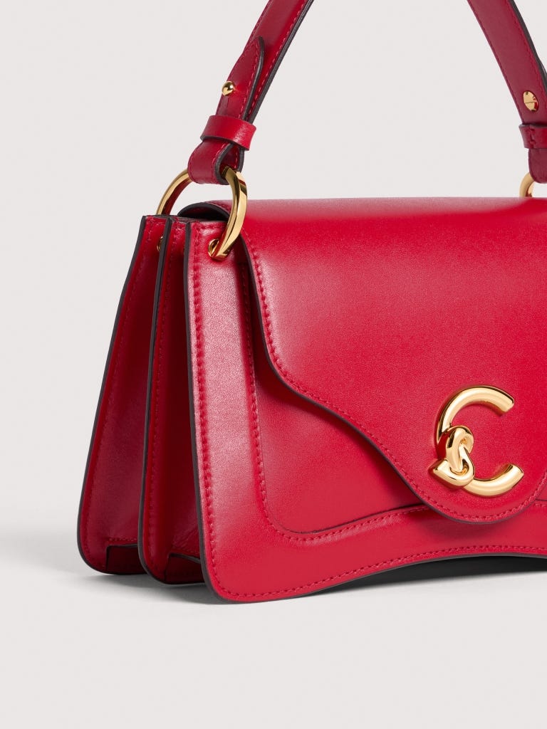 Coccinelle C-me Small - Scarlet