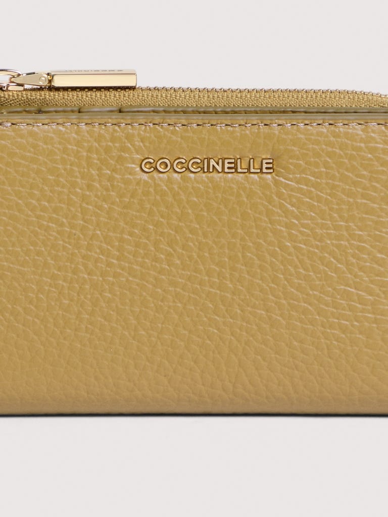 Coccinelle Metallic Small - Seagrass