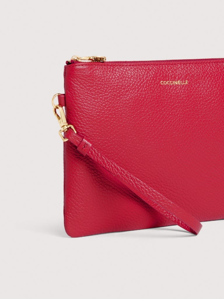 Coccinelle C-me Softy Medium - Scarlet