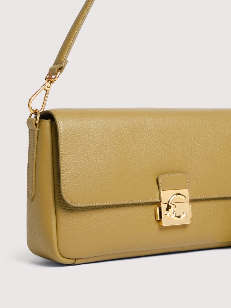 Coccinelle C-me Lock Large - Seagrass