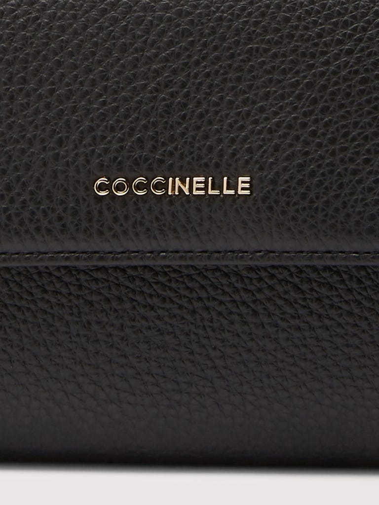 Coccinelle Metallic Large - Noir