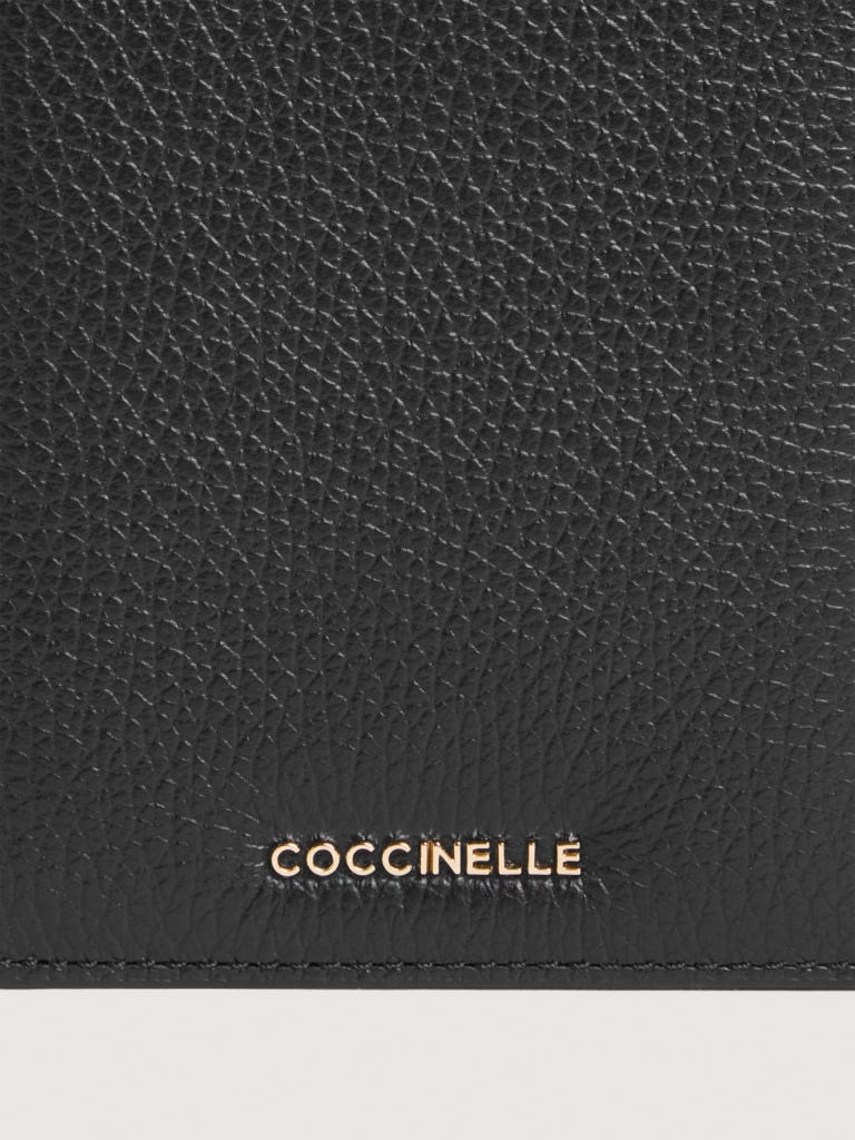 Coccinelle Metallic Large - Noir
