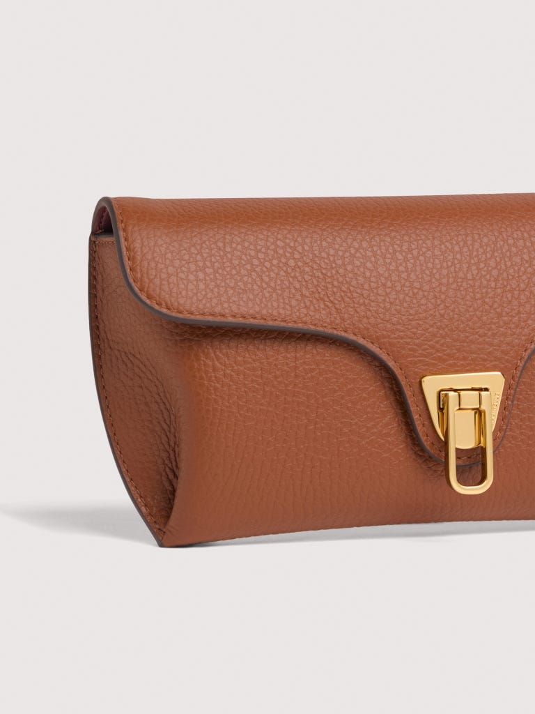 Coccinelle Doube Beat Mini - Cognac