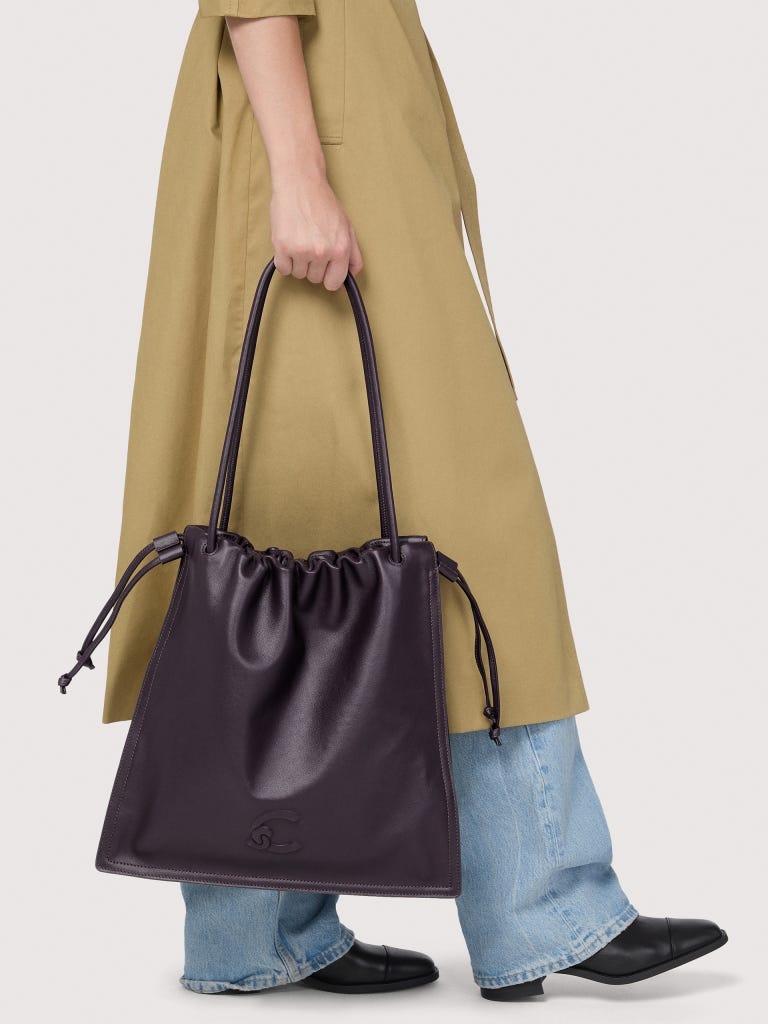 Coccinelle Dulse Large - Prune