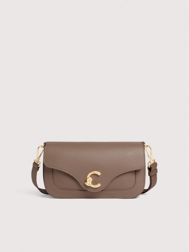 Coccinelle C-me Medium - Warm Taupe
