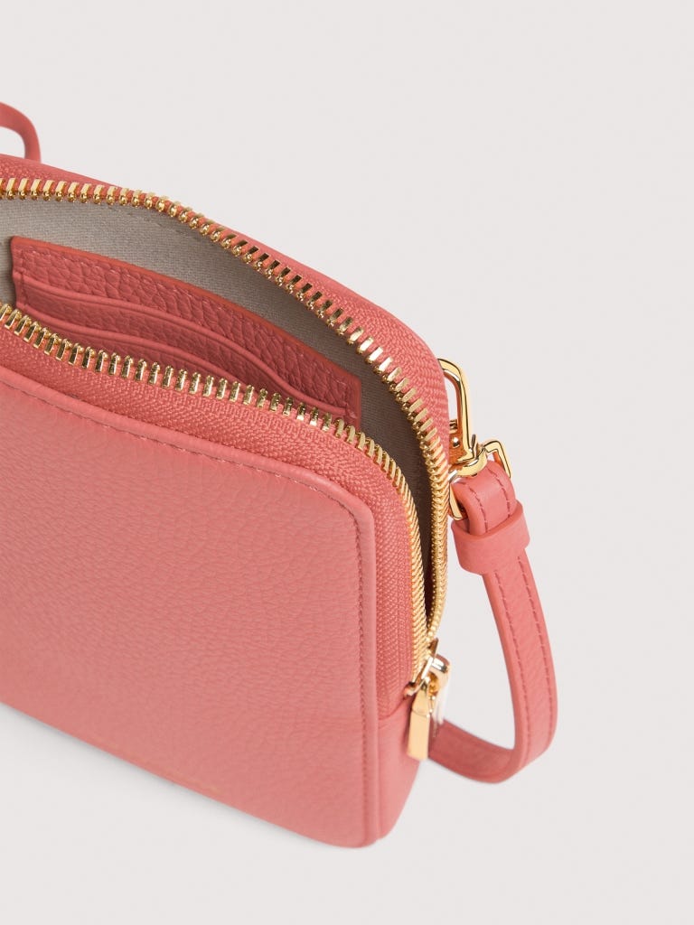 Coccinelle Flor Mini - Pink Clay