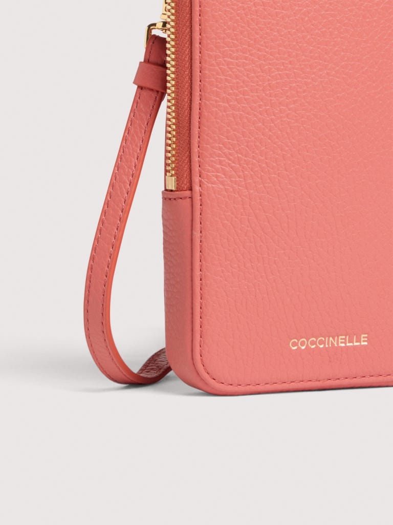 Coccinelle Flor Mini - Pink Clay