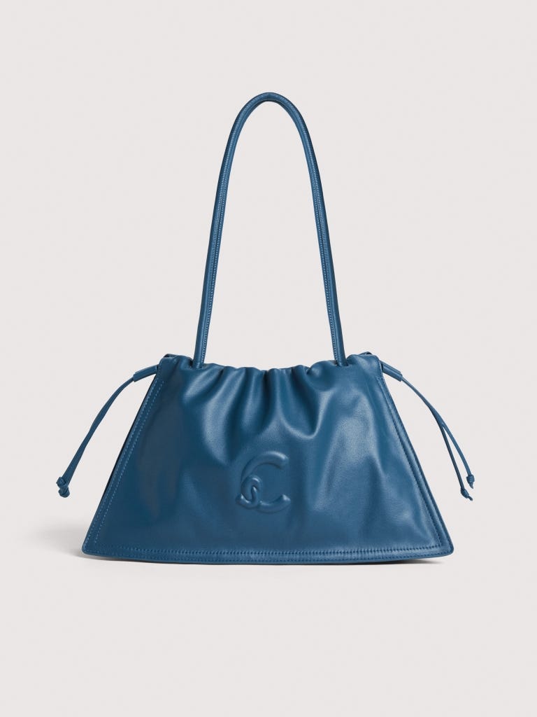 Coccinelle Dulse Medium - Deep Blue