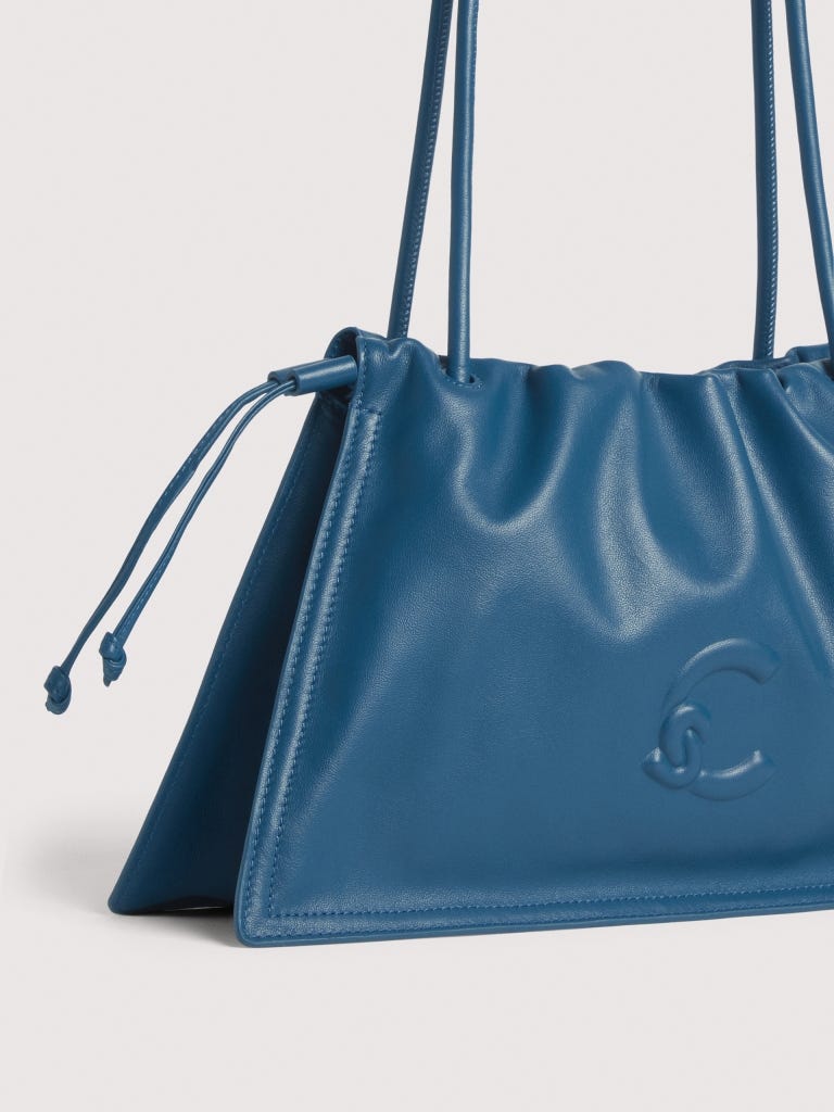 Coccinelle Dulse Medium - Deep Blue