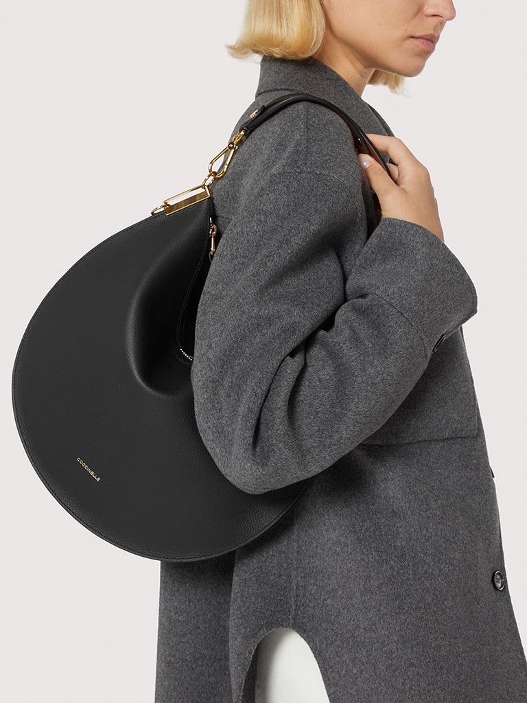 Coccinelle Sunup Large - Noir / Cuir